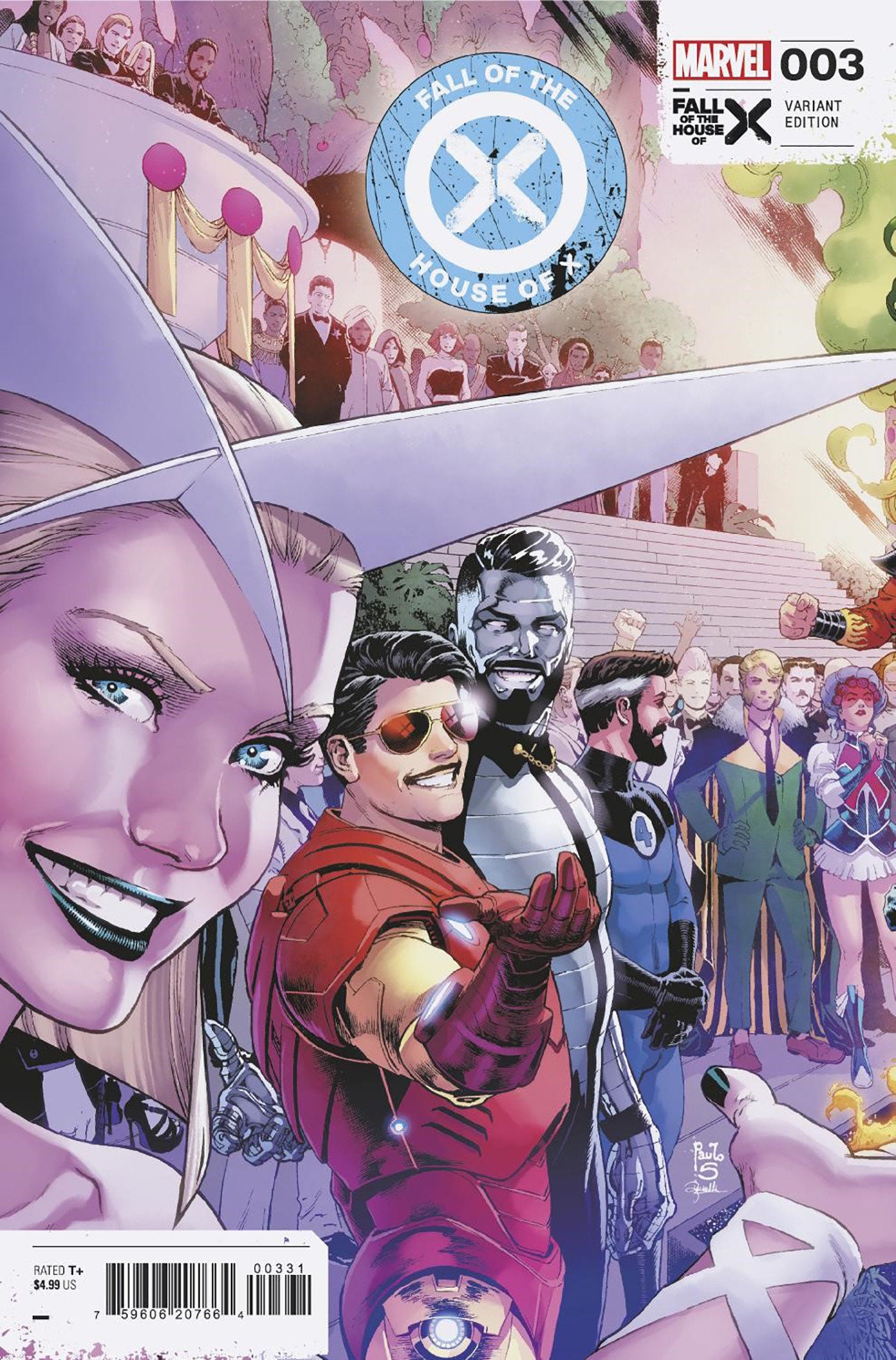 Fall Of The House Of X #3 Paulo Siqueira Connecting Variant [Fhx] | Odin's Place