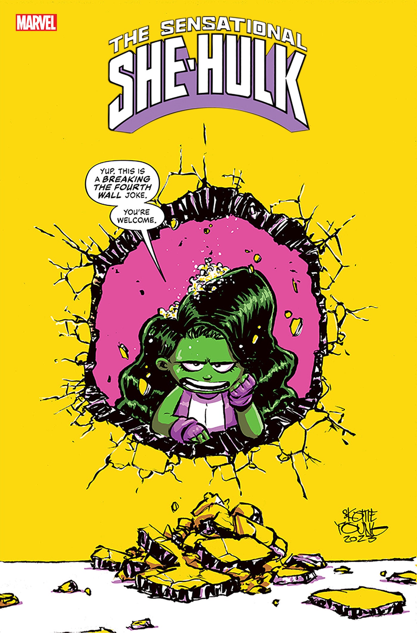Sensational She-Hulk 1 Skottie Young Variant | Odin's Place