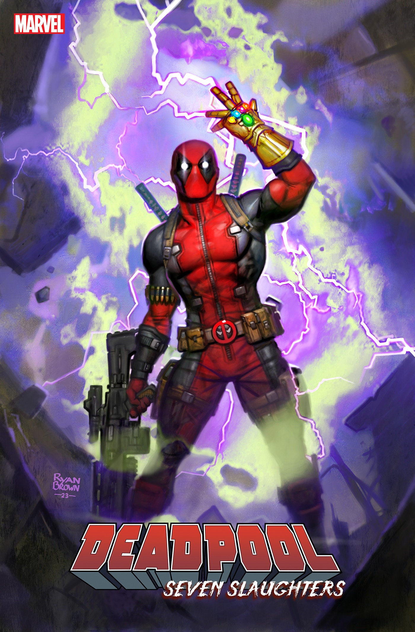Deadpool: Seven Slaughters 1 Ryan Brown Variant | Odin's Place