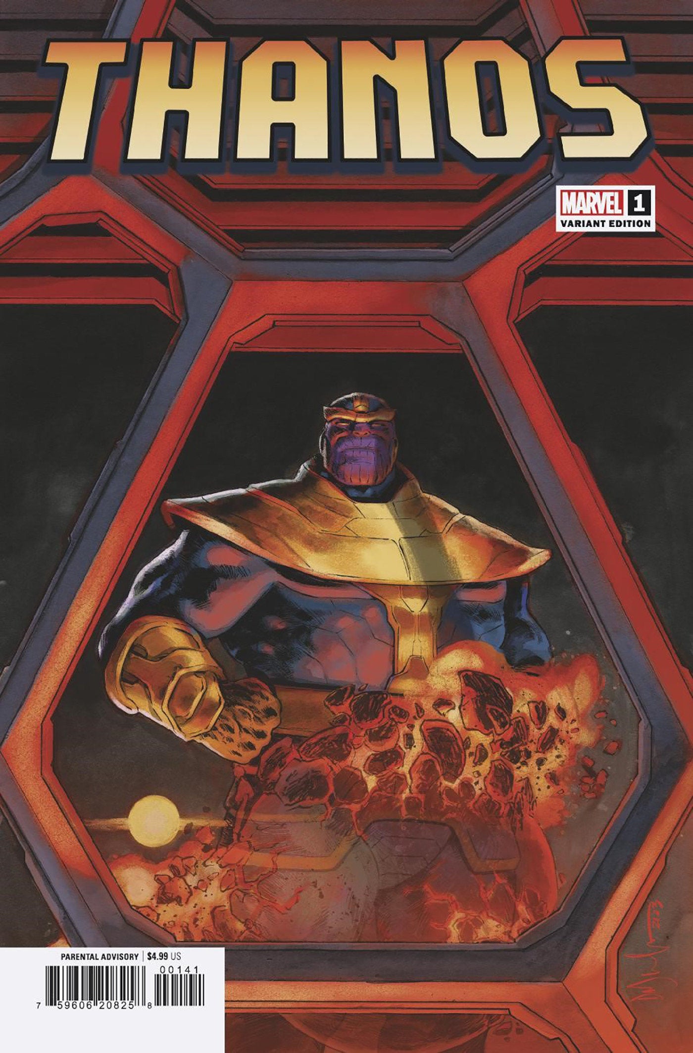 Thanos 1 Dave Wachter Windowshades Variant | Odin's Place