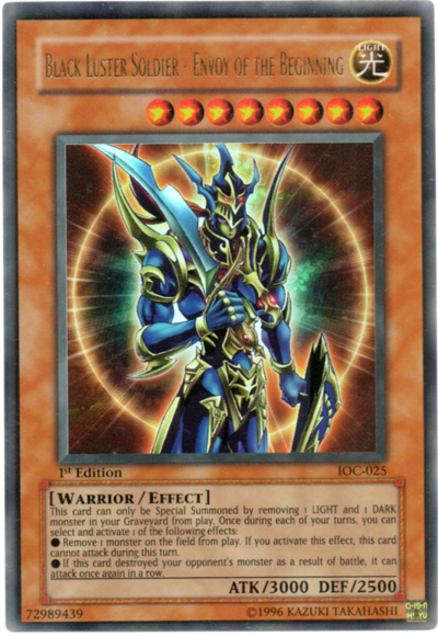 Black Luster Soldier - Envoy of the Beginning [IOC-025] Ultra Rare | Odin's Place