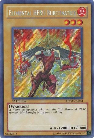 Elemental HERO Burstinatrix [LCGX-EN004] Secret Rare | Odin's Place