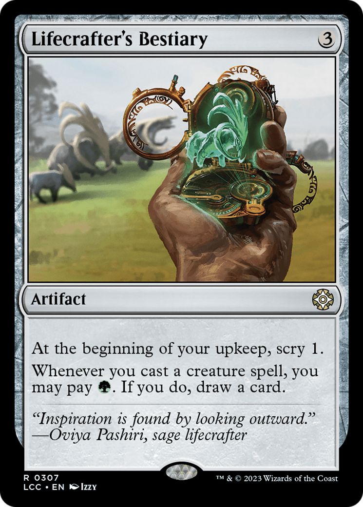 Lifecrafter's Bestiary [The Lost Caverns of Ixalan Commander] | Odin's Place