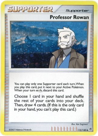 Professor Rowan (112/130) (Cosmos Holo) [Diamond & Pearl: Base Set] | Odin's Place