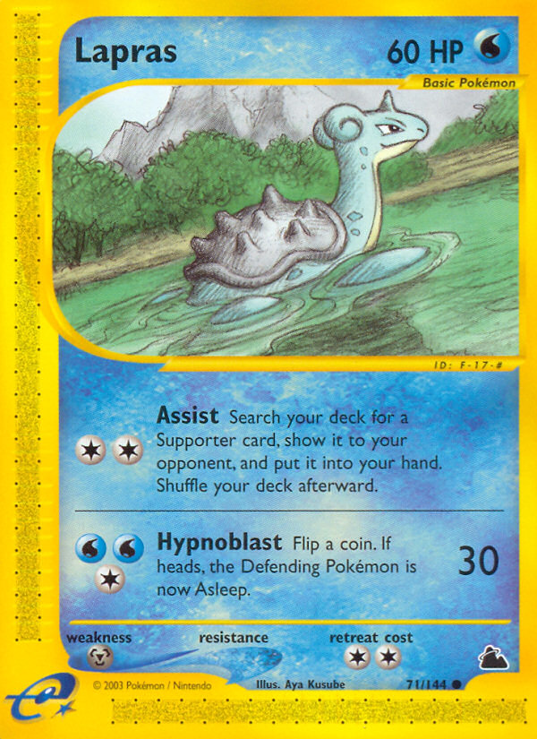 Lapras (71/144) [Skyridge] | Odin's Place