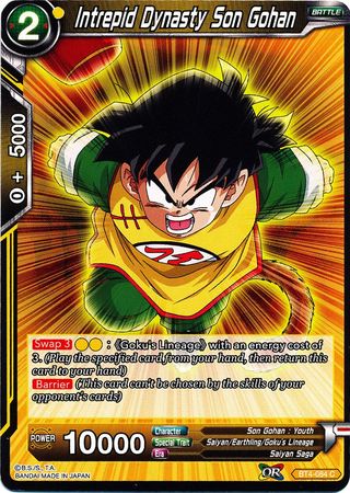 Intrepid Dynasty Son Gohan (BT4-084) [Colossal Warfare] | Odin's Place