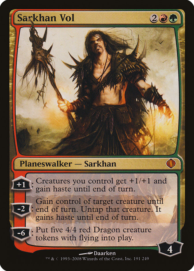 Sarkhan Vol (191) [Shards of Alara] | Odin's Place