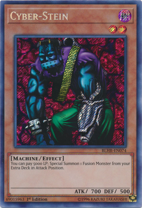 Cyber-Stein [BLHR-EN074] Secret Rare | Odin's Place