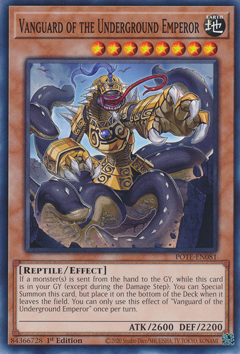 Vanguard of the Underground Emperor [POTE-EN081] Common | Odin's Place