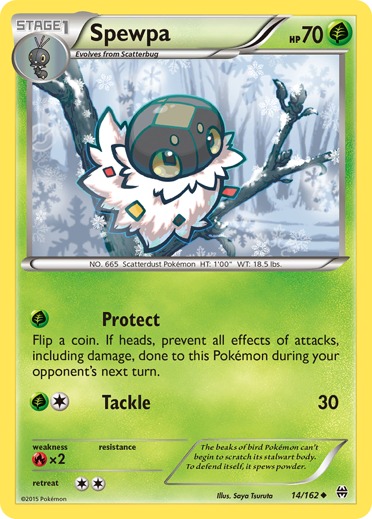 Spewpa (14/162) [XY: BREAKthrough] | Odin's Place