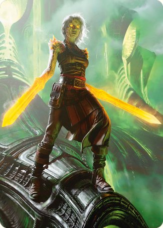 Nahiri, the Unforgiving Art Card [Phyrexia: All Will Be One Art Series] | Odin's Place