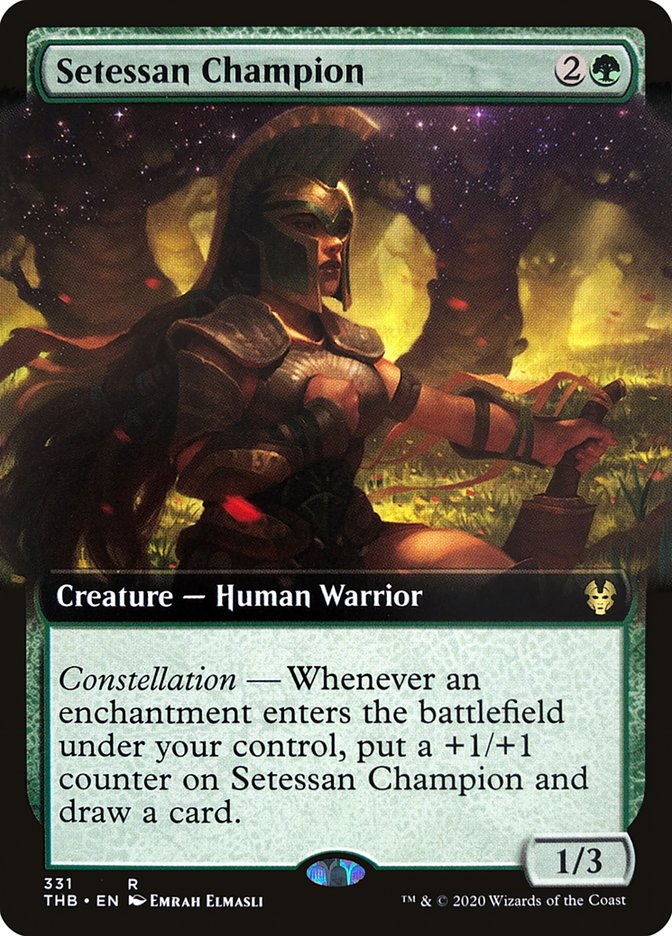 Setessan Champion (Extended Art) [Theros Beyond Death] | Odin's Place