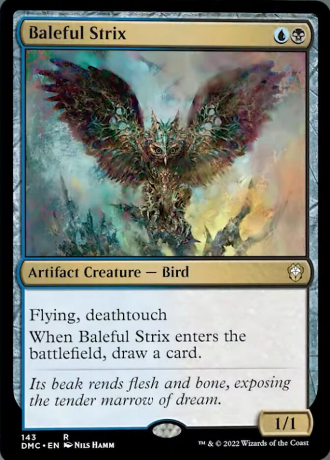 Baleful Strix [Dominaria United Commander] | Odin's Place