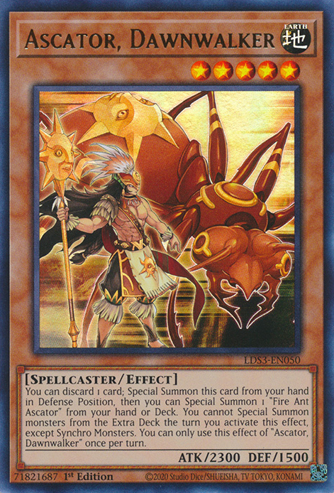 Ascator, Dawnwalker [LDS3-EN050] Ultra Rare | Odin's Place