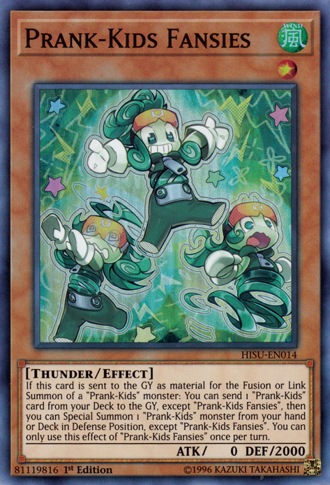 Prank-Kids Fansies [HISU-EN014] Super Rare | Odin's Place