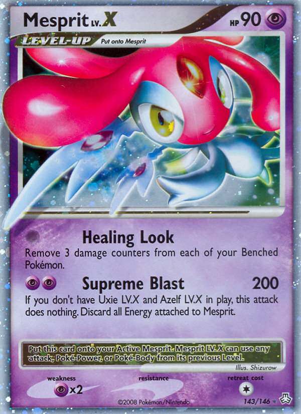 Mesprit LV.X (143/146) [Diamond & Pearl: Legends Awakened] | Odin's Place