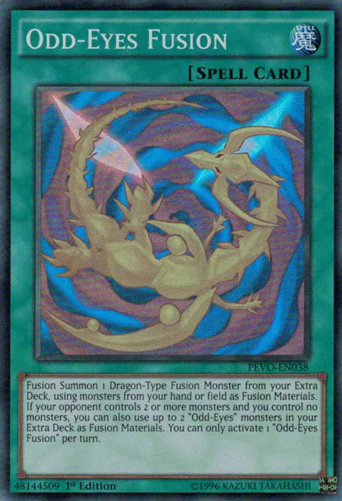 Odd-Eyes Fusion [PEVO-EN038] Super Rare | Odin's Place