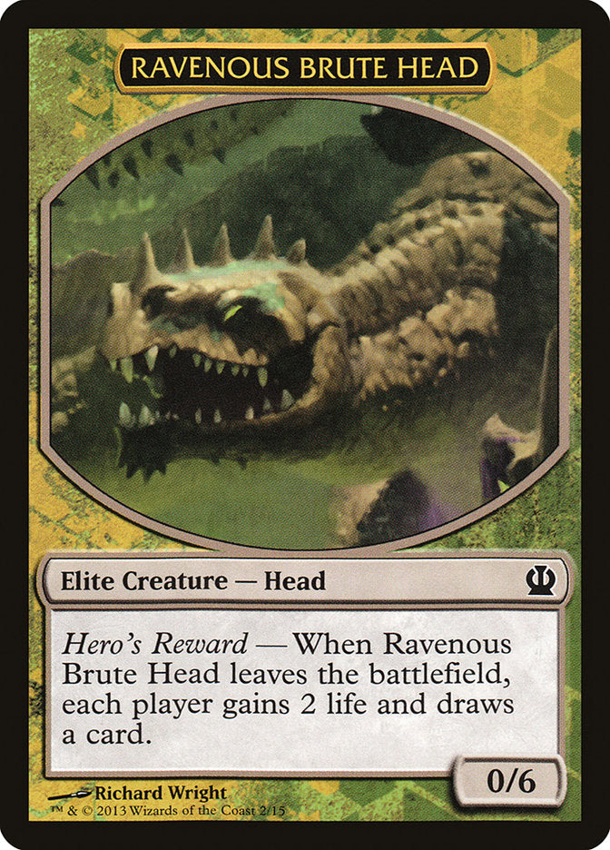 Ravenous Brute Head [Theros Face the Hydra] | Odin's Place