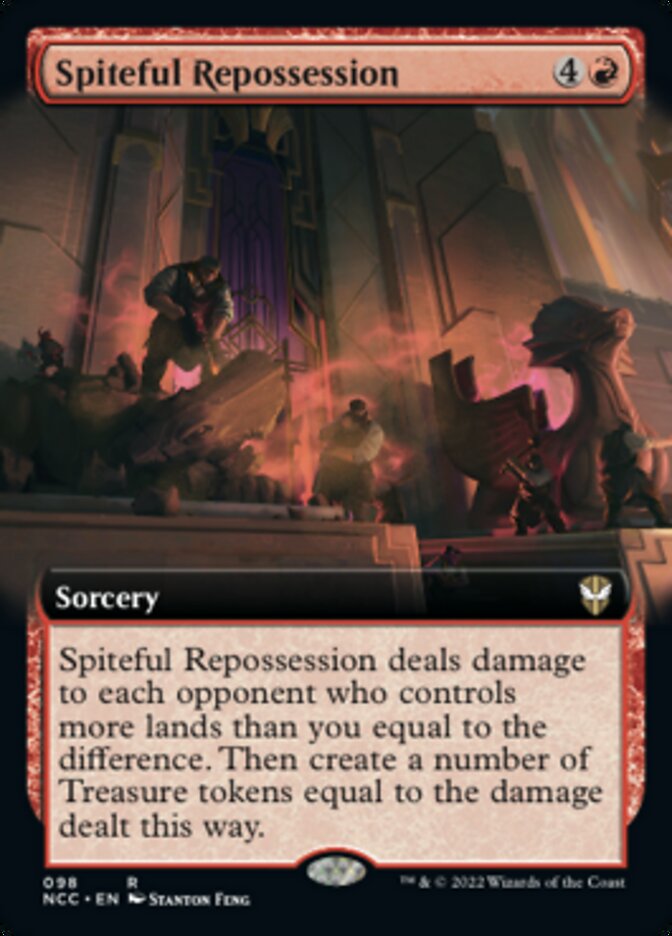 Spiteful Repossession (Extended Art) [Streets of New Capenna Commander] | Odin's Place
