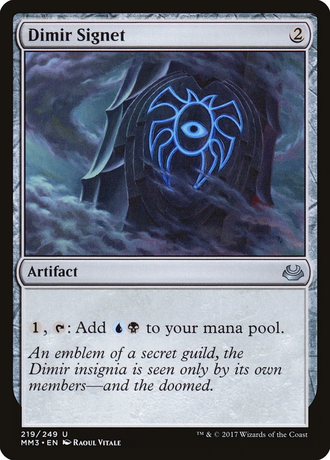 Dimir Signet (219) [Modern Masters 2017] | Odin's Place