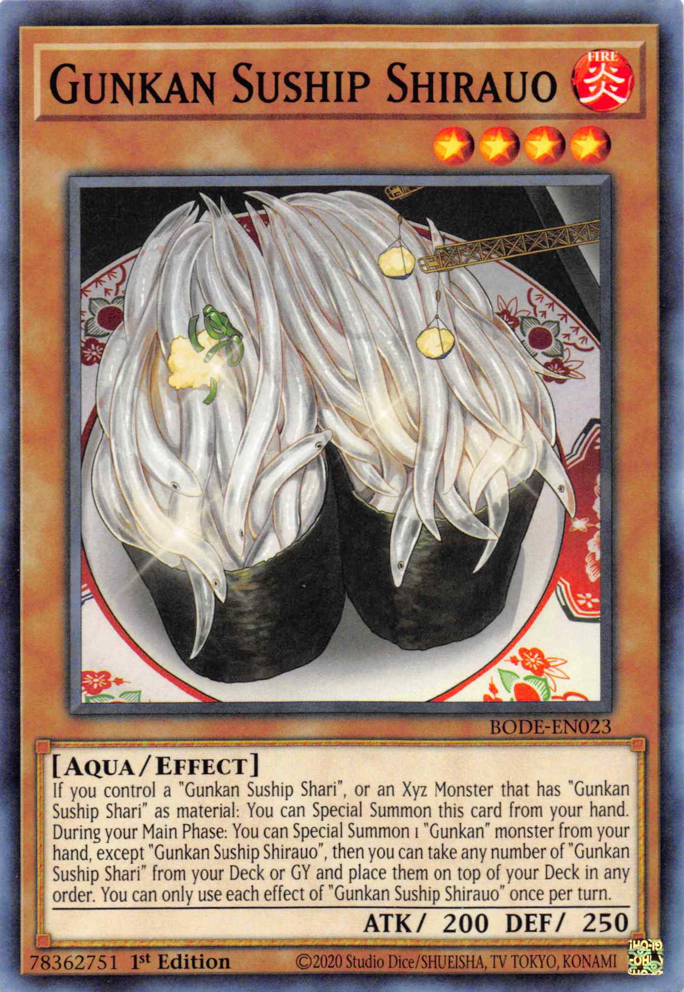 Gunkan Suship Shirauo [BODE-EN023] Common | Odin's Place