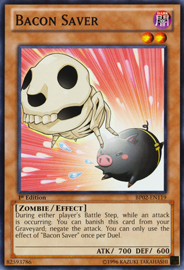 Bacon Saver [BP02-EN119] Common | Odin's Place