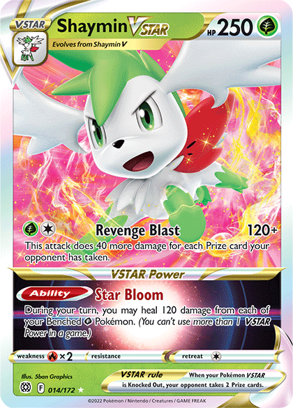 Shaymin VSTAR (014/172) [Sword & Shield: Brilliant Stars] | Odin's Place