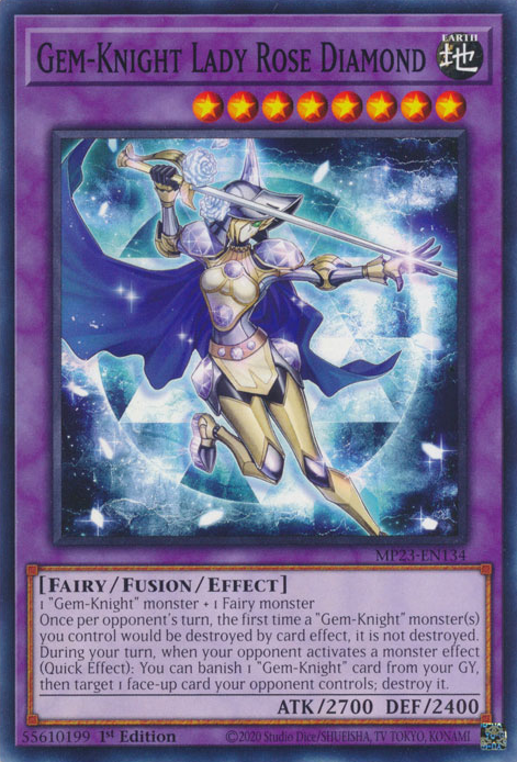 Gem-Knight Lady Rose Diamond [MP23-EN134] Common | Odin's Place