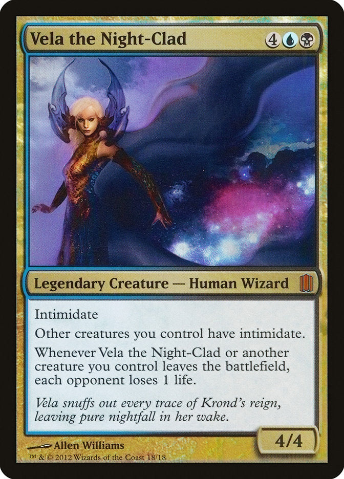 Vela the Night-Clad (18) [Commander's Arsenal] | Odin's Place