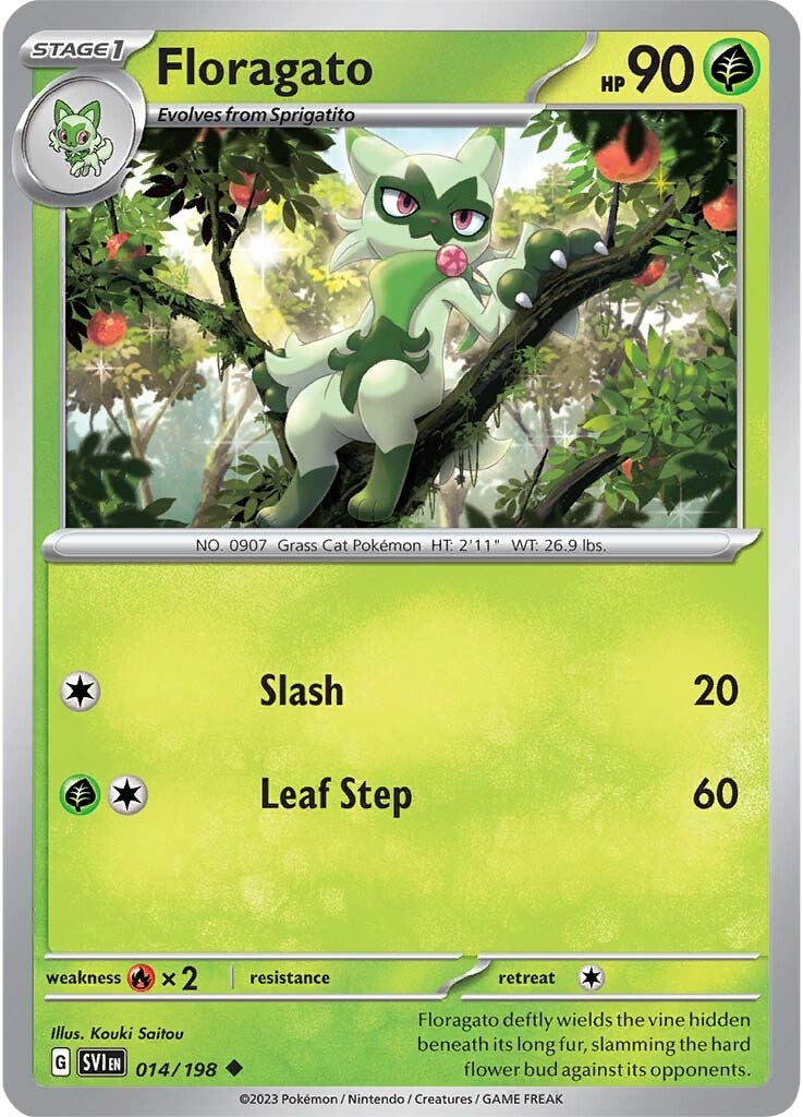 Floragato (014/198) [Scarlet & Violet: Base Set] | Odin's Place