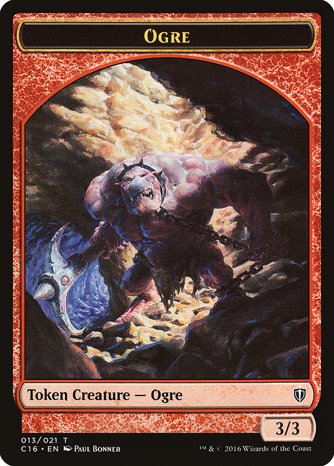 Ogre // Bird (007) Double-Sided Token [Commander 2016 Tokens] | Odin's Place