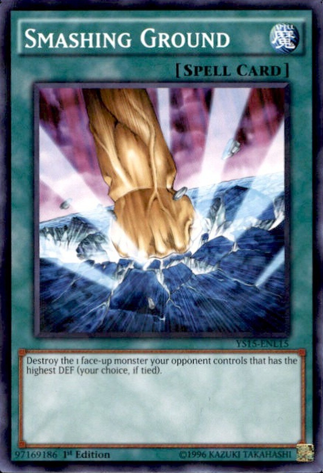 Smashing Ground [YS15-ENL15] Shatterfoil Rare | Odin's Place