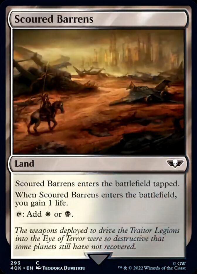Scoured Barrens [Warhammer 40,000] | Odin's Place