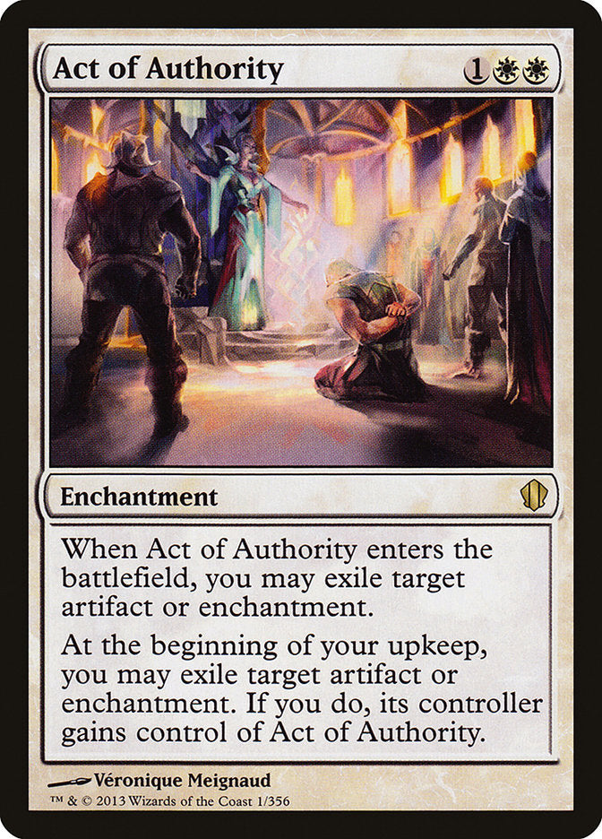 Act of Authority (1) [Commander 2013] | Odin's Place
