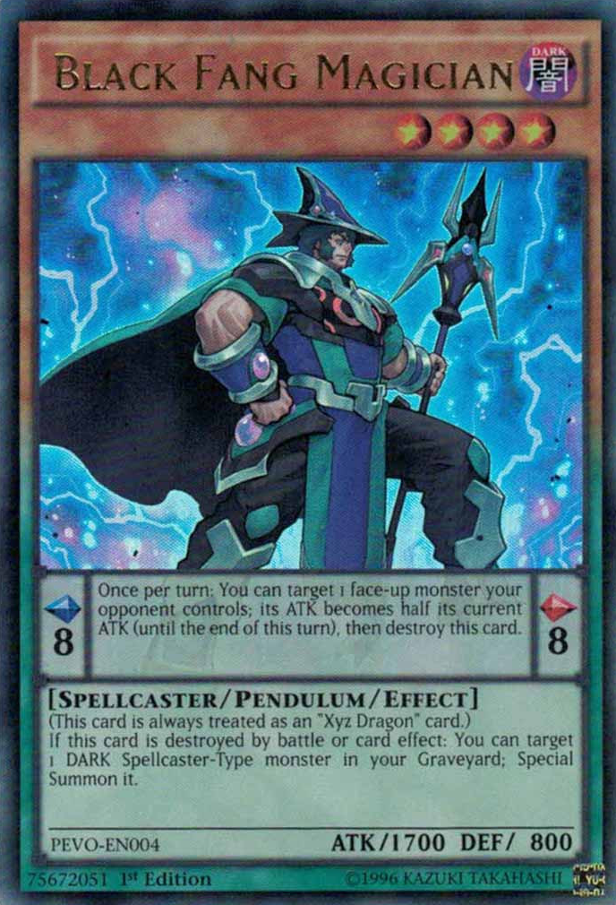 Black Fang Magician [PEVO-EN004] Ultra Rare | Odin's Place