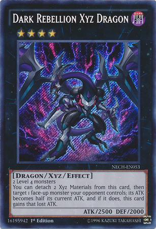 Dark Rebellion Xyz Dragon [NECH-EN053] Secret Rare | Odin's Place