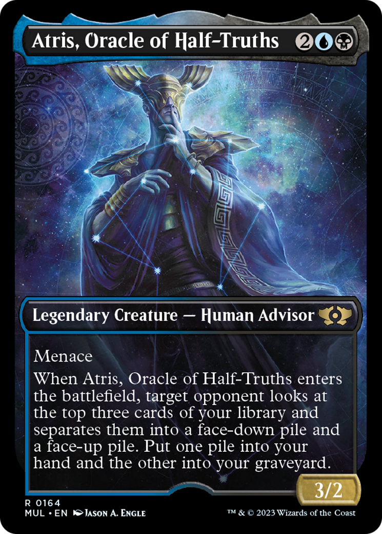 Atris, Oracle of Half-Truths (Halo Foil) [Multiverse Legends] | Odin's Place