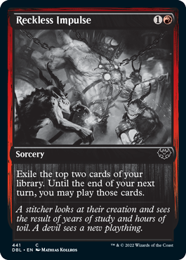 Reckless Impulse [Innistrad: Double Feature] | Odin's Place