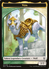 Voja // Saproling Double-Sided Token [Guilds of Ravnica Guild Kit Tokens] | Odin's Place