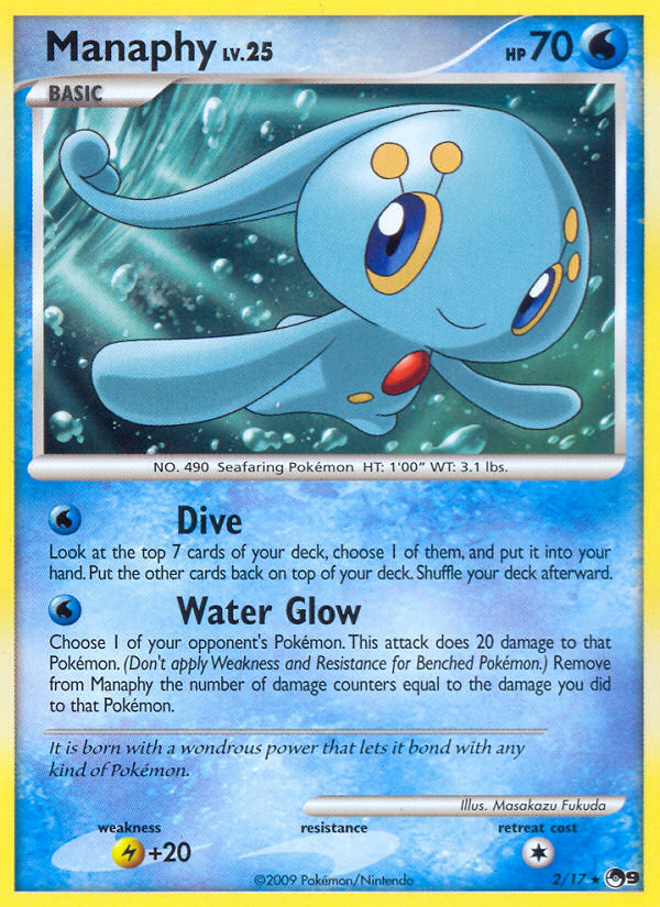Manaphy (2/17) [POP Series 9] | Odin's Place