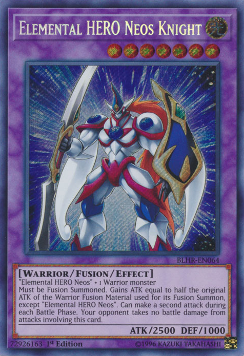 Elemental Hero Neos Knight [BLHR-EN064] Secret Rare | Odin's Place