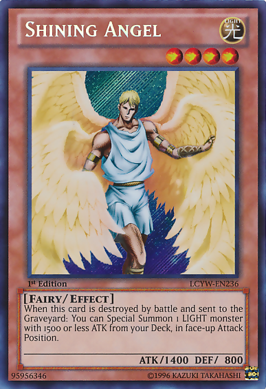 Shining Angel [LCYW-EN236] Secret Rare | Odin's Place
