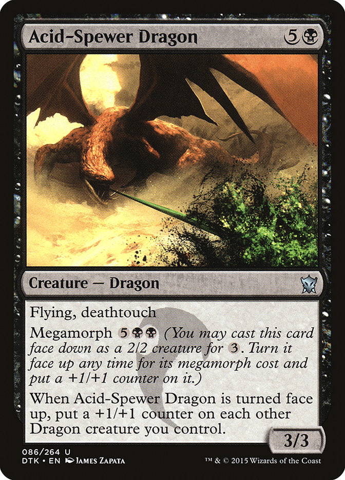 Acid-Spewer Dragon (86) [Dragons of Tarkir] | Odin's Place