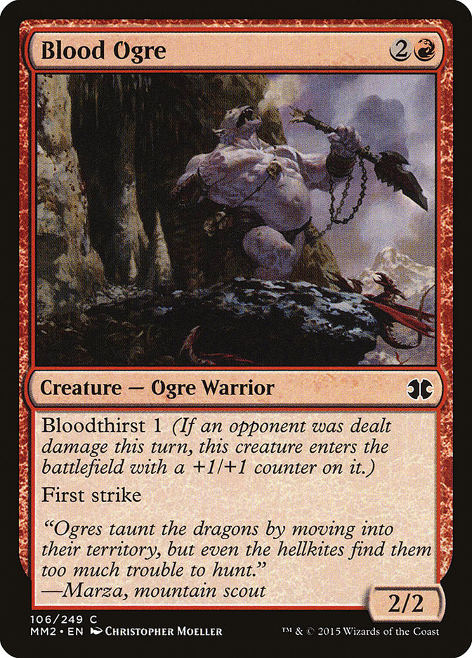 Blood Ogre (106) [Modern Masters 2015] | Odin's Place