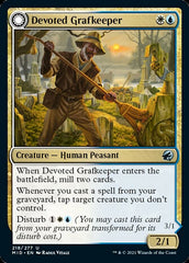 Devoted Grafkeeper // Departed Soulkeeper [Innistrad: Midnight Hunt] | Odin's Place