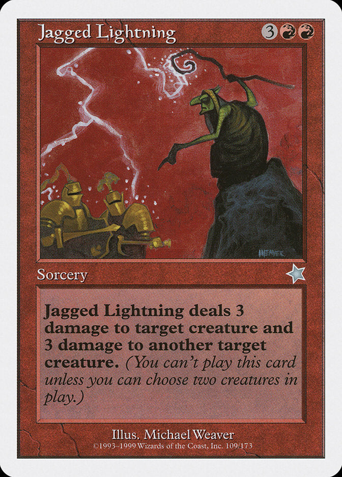 Jagged Lightning (109) [Starter 1999] | Odin's Place
