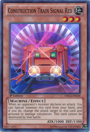 Construction Train Signal Red [DRLG-EN038] Super Rare | Odin's Place