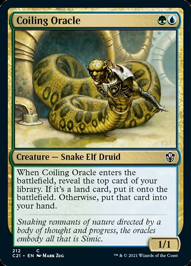 Coiling Oracle [Commander 2021] | Odin's Place
