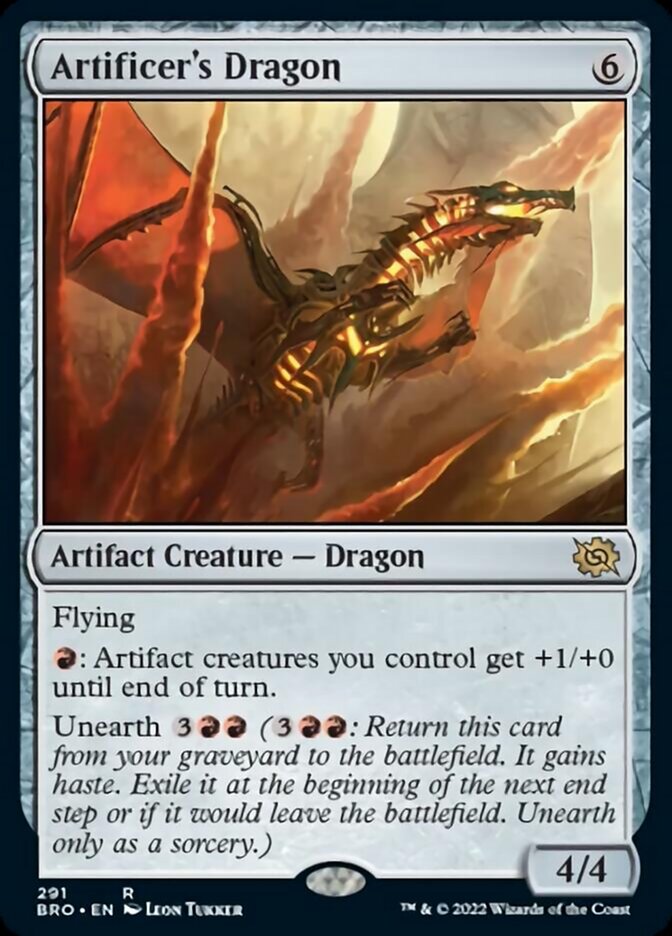 Artificer's Dragon [The Brothers' War] | Odin's Place