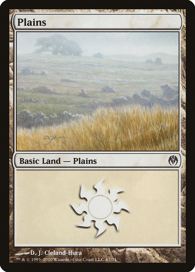 Plains (67) [Duel Decks: Phyrexia vs. the Coalition] | Odin's Place